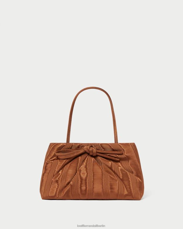 Loeffler Randall Frauen Iona-Clutch mit Puffschleife RHV8H379 Muskatnuss Taschen