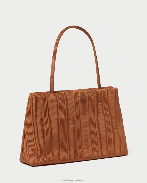 Loeffler Randall Frauen Iona-Clutch mit Puffschleife RHV8H379 Muskatnuss Taschen
