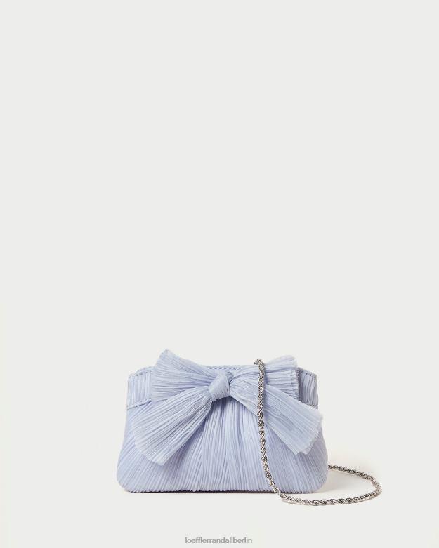 Loeffler Randall Frauen Rochelle Mini-Clutch mit Schleife RHV8H339 Blau Taschen