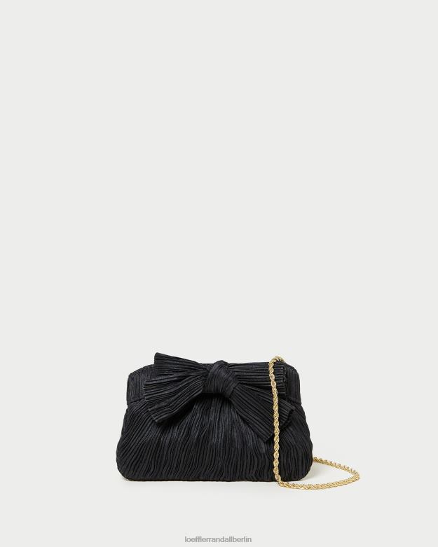 Loeffler Randall Frauen Rochelle Mini-Clutch mit Schleife RHV8H349 Schwarz Taschen