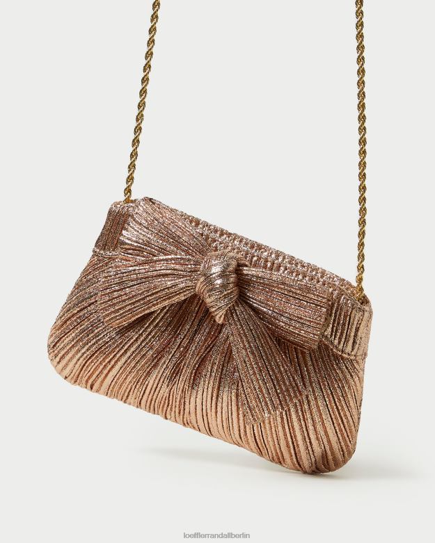 Loeffler Randall Frauen Rochelle Mini-Clutch mit Schleife RHV8H364 Düne Taschen