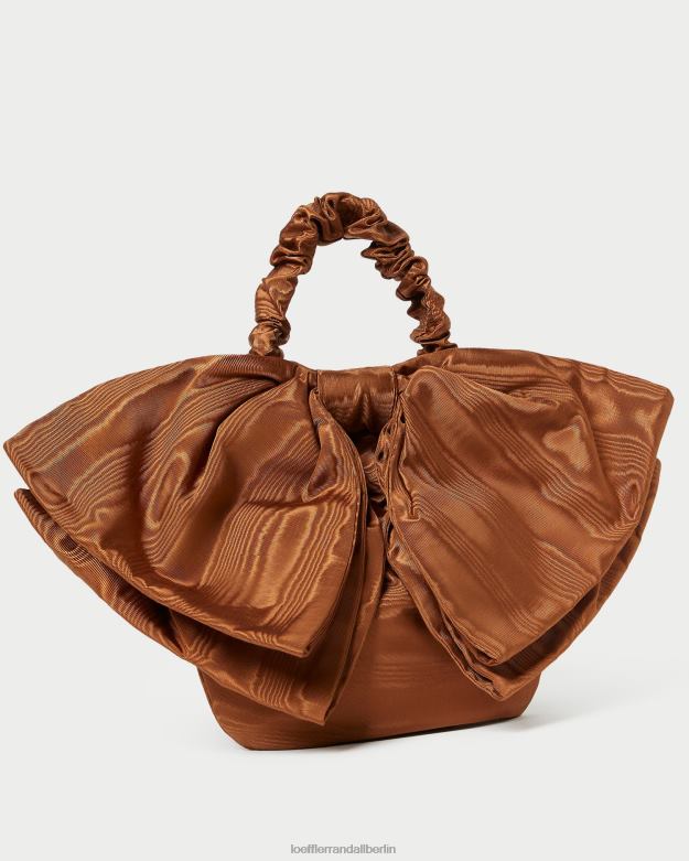 Loeffler Randall Frauen Sierra Mini-Clutch mit Schleife RHV8H382 Muskatnuss Taschen