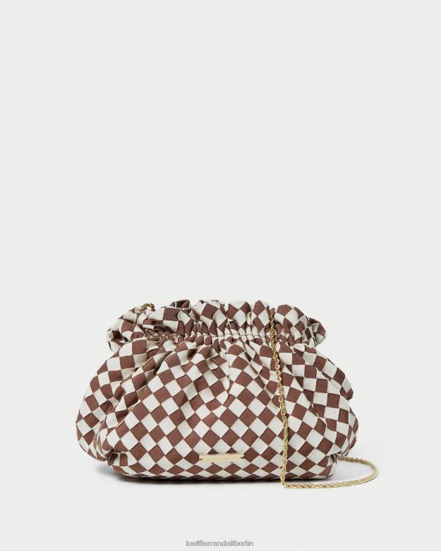 Loeffler Randall Frauen Willa Mini-Beutel RHV8H383 braun/creme Taschen