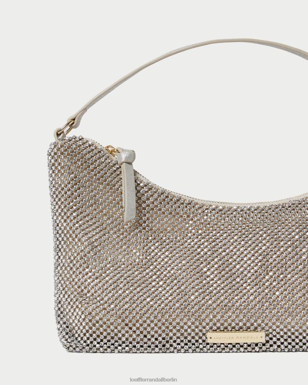 Loeffler Randall Frauen Cam-Strass-Baguette-Tasche RHV8H399 Gold Taschen