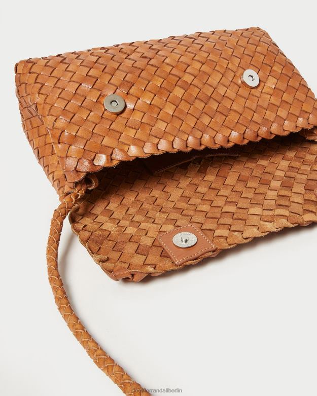 Loeffler Randall Frauen Mabel braune Umhängetasche RHV8H401 Holz Taschen