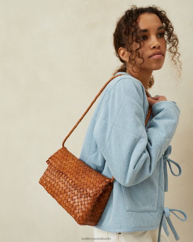 Loeffler Randall Frauen Mabel braune Umhängetasche RHV8H401 Holz Taschen