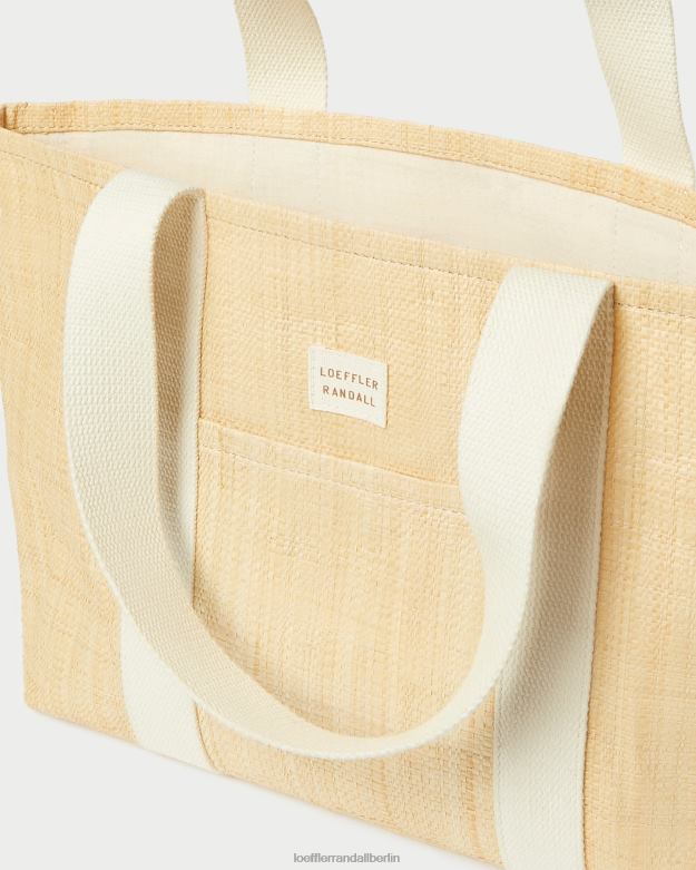Loeffler Randall Frauen Bennett mittelgroße Tragetasche RHV8H316 natürlicher Bast Taschen
