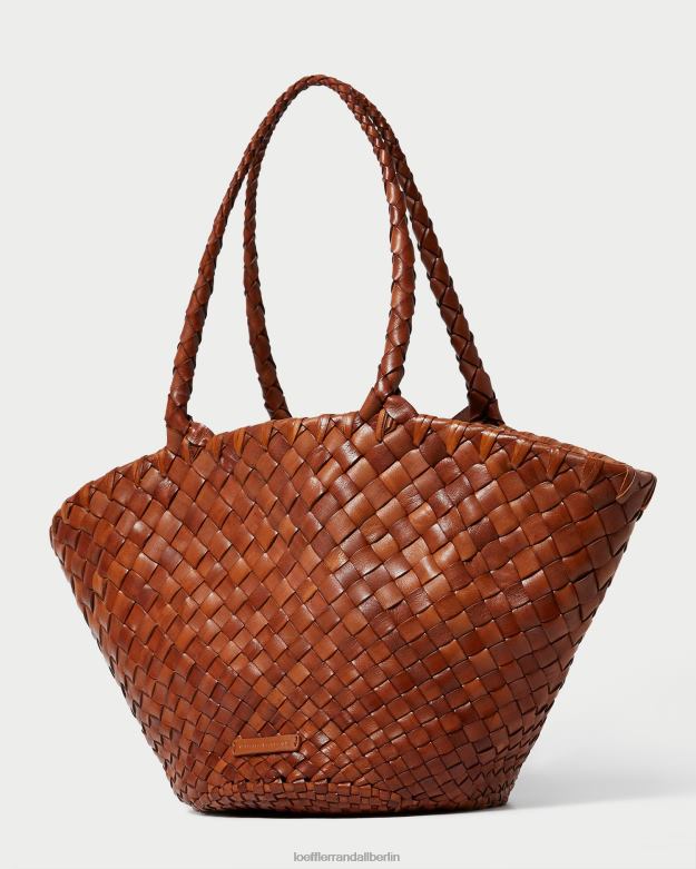 Loeffler Randall Frauen Kai-Tasche aus gewebtem Leder RHV8H318 Holz Taschen