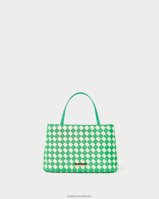 Loeffler Randall Frauen Minnow-Minitasche RHV8H320 grün/creme Taschen