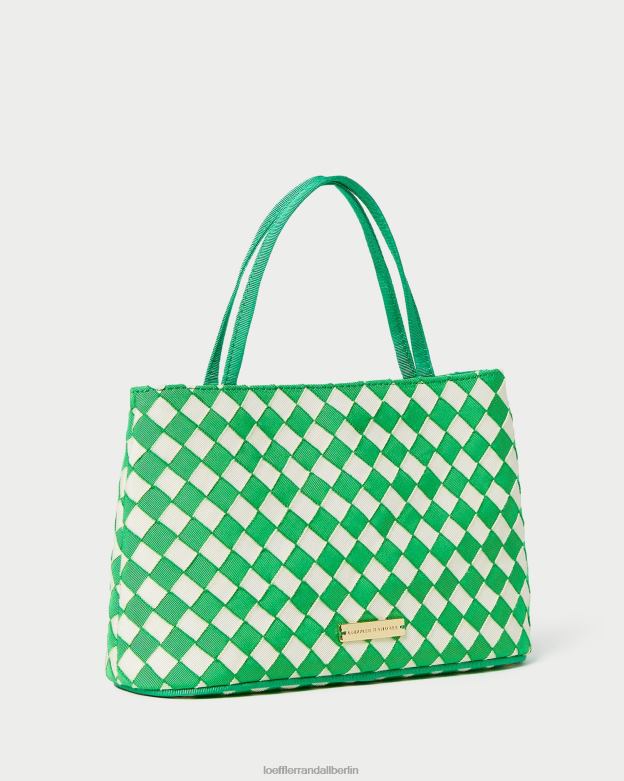 Loeffler Randall Frauen Minnow-Minitasche RHV8H320 grün/creme Taschen