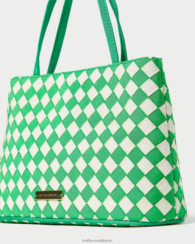 Loeffler Randall Frauen Minnow-Minitasche RHV8H320 grün/creme Taschen