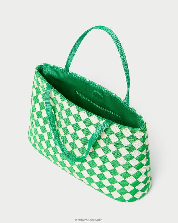 Loeffler Randall Frauen Minnow-Minitasche RHV8H320 grün/creme Taschen