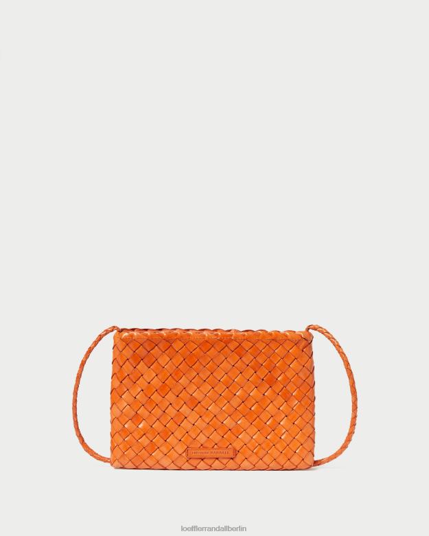 Loeffler Randall Frauen Marison gewebte Umhängetasche RHV8H329 Mandarine Taschen