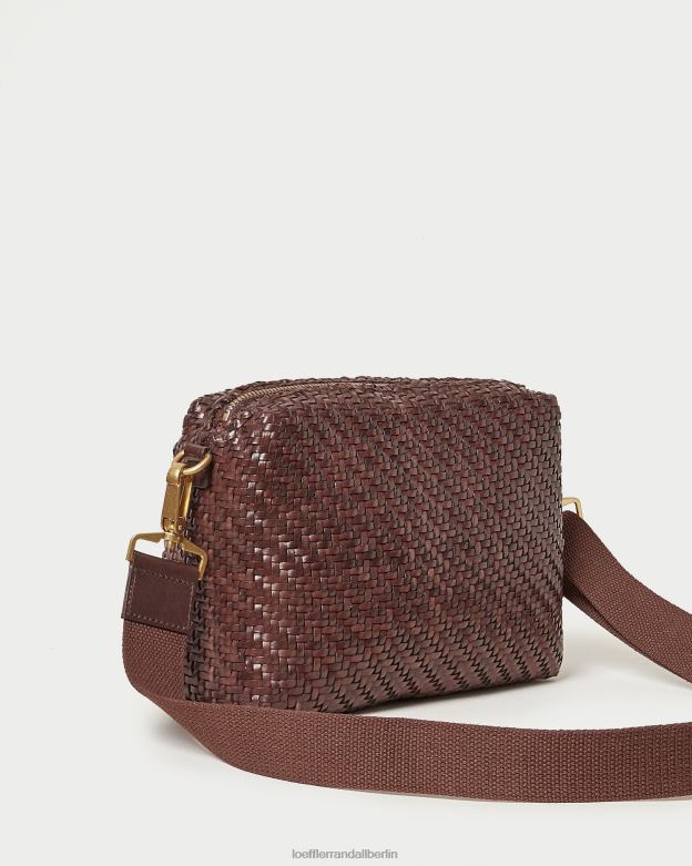 Loeffler Randall Frauen Patricia gewebte Kameratasche RHV8H327 Schokolade Taschen