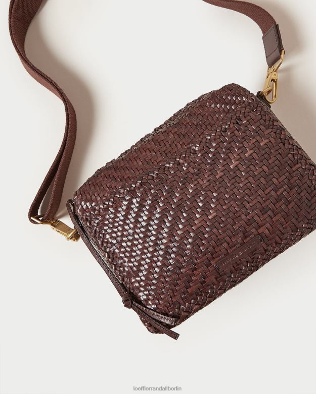 Loeffler Randall Frauen Patricia gewebte Kameratasche RHV8H327 Schokolade Taschen