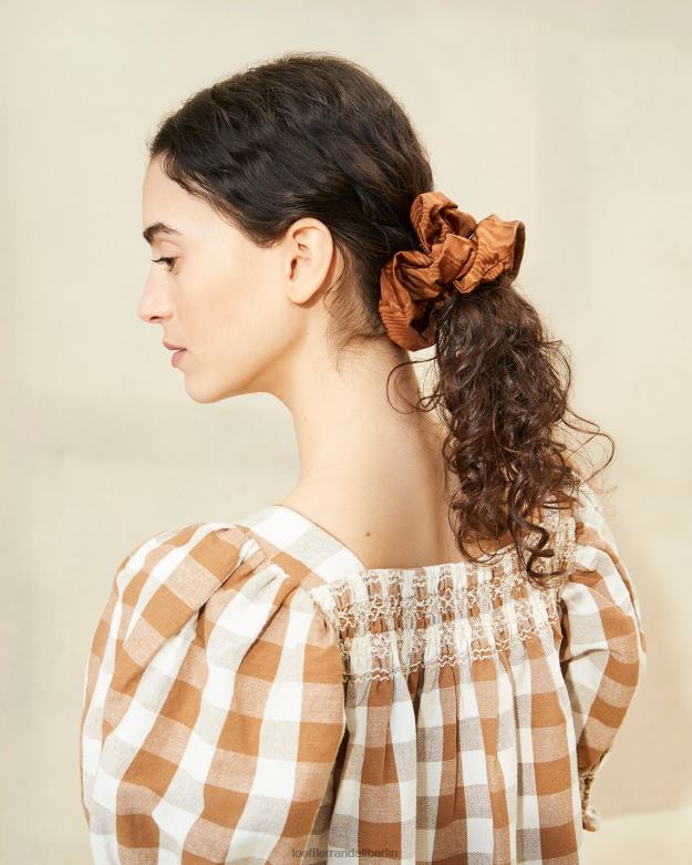 Loeffler Randall Frauen Astrid übergroßes Haargummi RHV8H158 Muskatnuss Zubehör