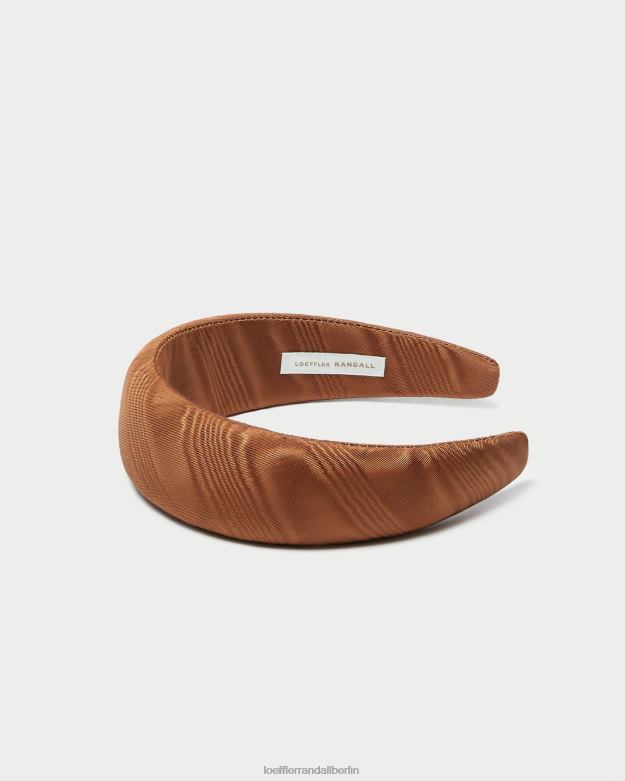 Loeffler Randall Frauen Bellamy Moiré-Stirnband RHV8H153 Muskatnuss Zubehör