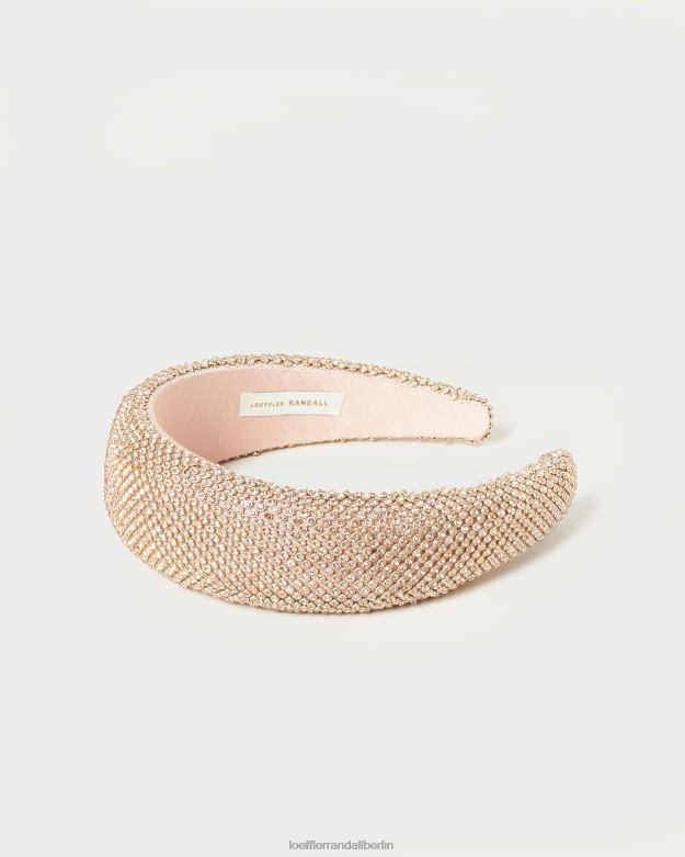 Loeffler Randall Frauen Bellamy-Stirnband mit Diamanten RHV8H142 heller Pfirsich Zubehör
