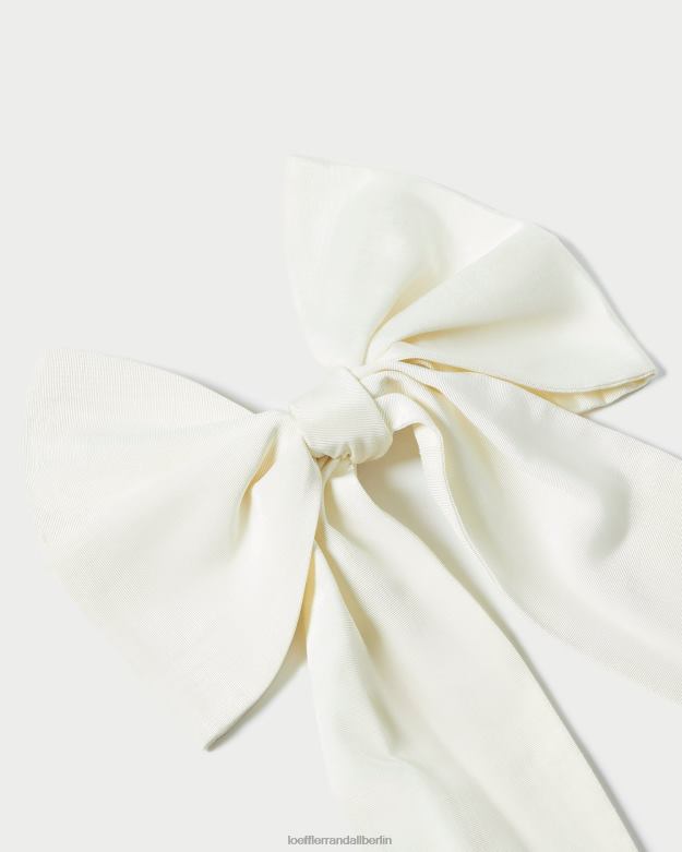 Loeffler Randall Frauen Cherie übergroße Haarschleife RHV8H160 Creme Zubehör