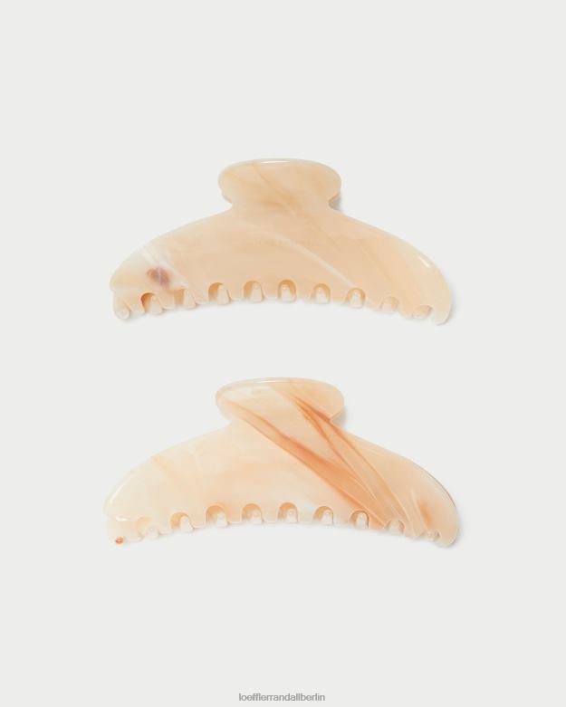 Loeffler Randall Frauen Koda Haarklammer RHV8H157 beiger Marmor Zubehör
