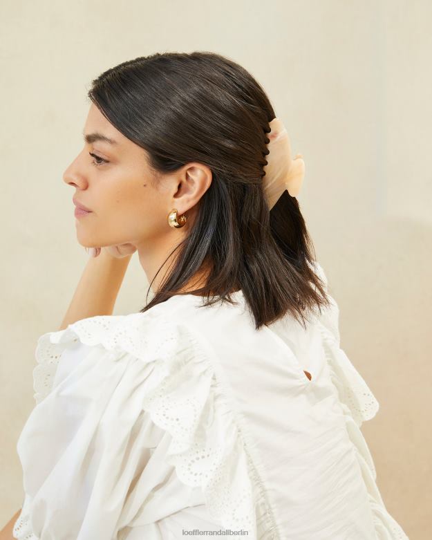 Loeffler Randall Frauen Koda Haarklammer RHV8H157 beiger Marmor Zubehör