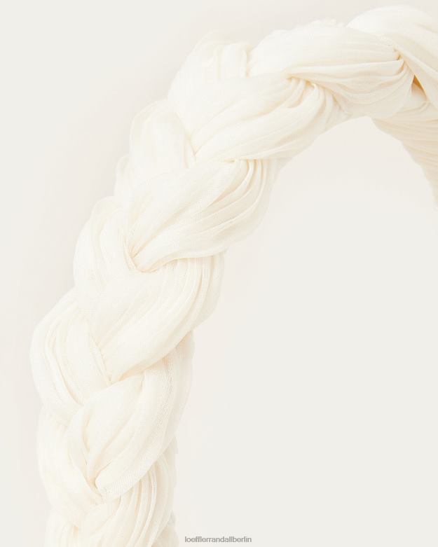 Loeffler Randall Frauen fliederfarbenes geflochtenes Stirnband RHV8H137 Perle Zubehör