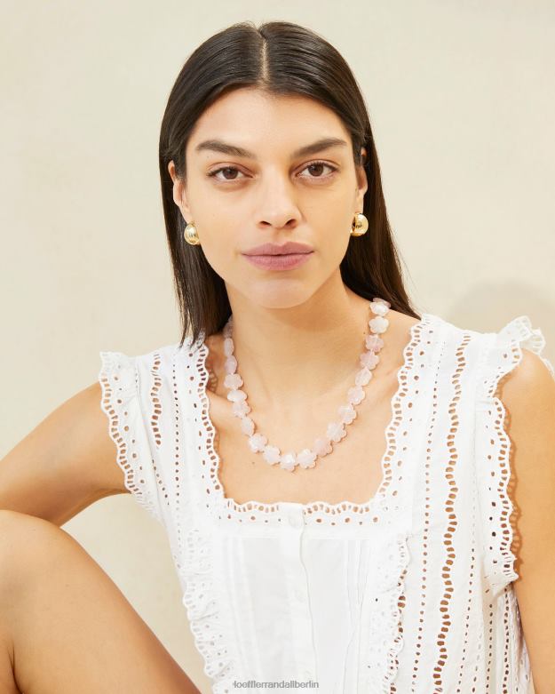 Loeffler Randall Frauen Halskette mit Blumenperlen von Mina RHV8H411 Ballett Zubehör
